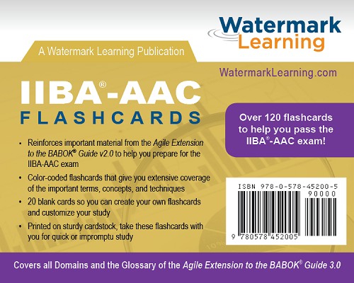 IIBA-AAC Flashcards